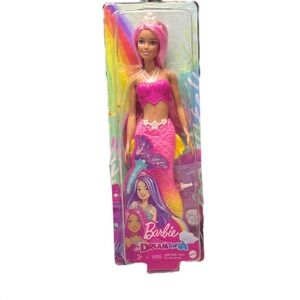 Barbie Dreamtopia Mermaid Doll‎ Pink Hair Tiara New in Box
